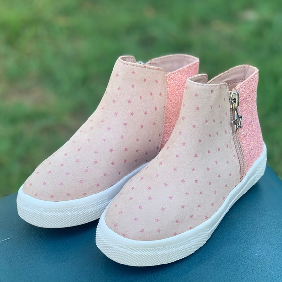 Wonder Nation Polka-Dot Toddler Girls Sneaker New - Picture 5 of 9